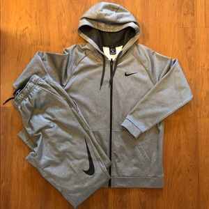 nike dri fit jogging suits